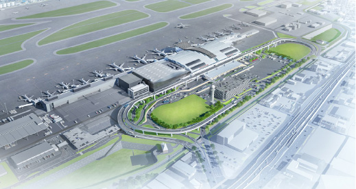 福岡空港再開発計画
